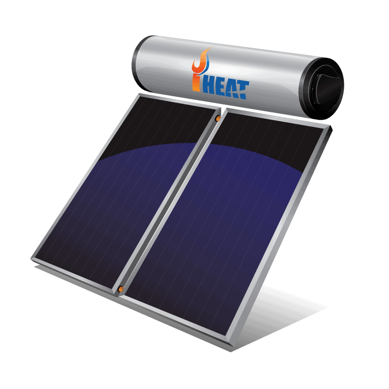 IHEAT 300 Twin Panel Solar Hot Water System